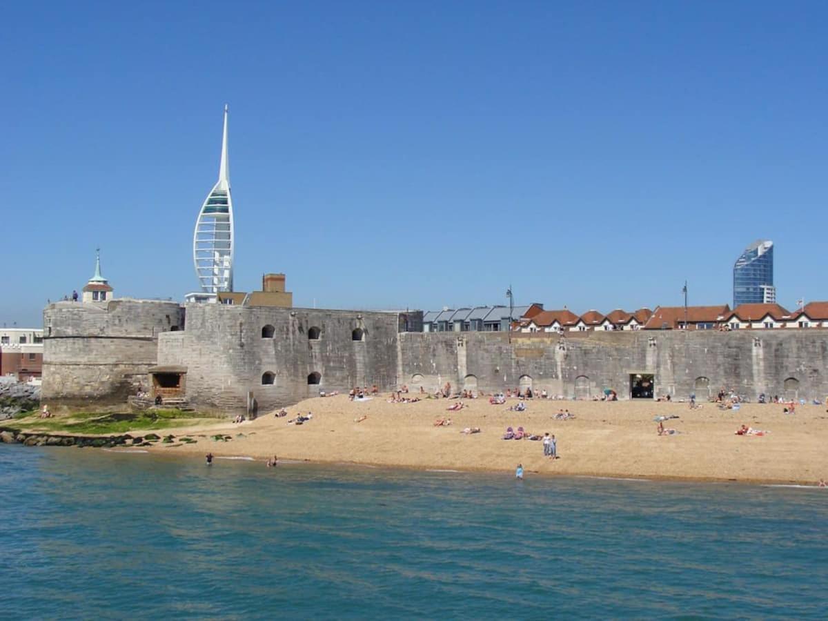 Ferienwohnung Garden Flat In The Heart Of Southsea Portsmouth Exterior foto